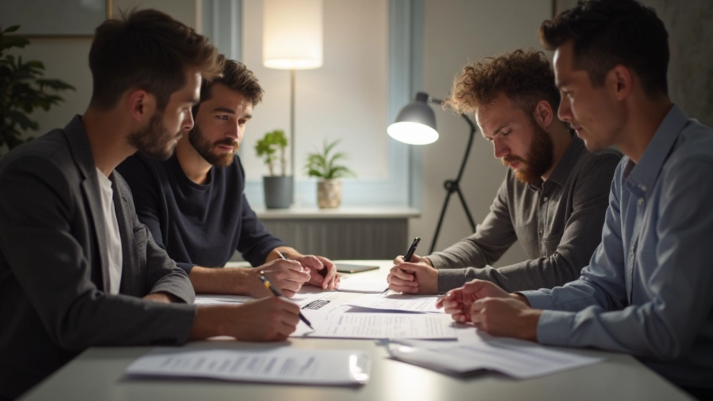 Financial advisor consulting with client reviewing savings goals and investment options